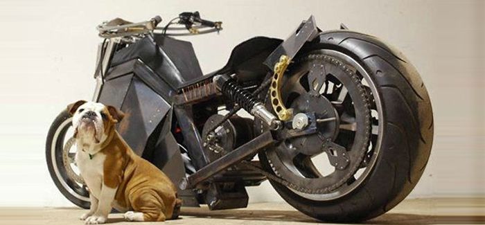 moto custom electrica