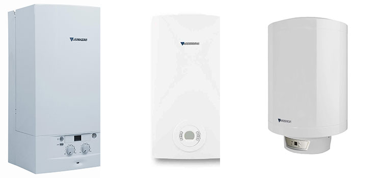 caldera de gas, calentador de agua y termo eléctrico