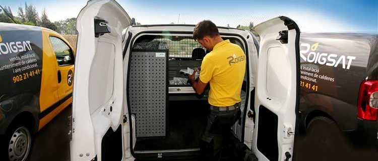 instal·lació d'aire condicionat