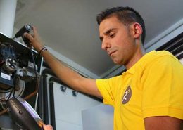 revisón de la caldera