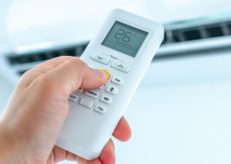 mando aire acondicionado