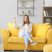 La alergia con aire acondicionado en primavera