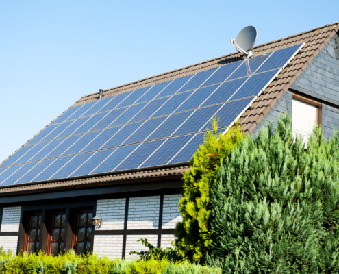 Eficiencia climatización energía solar